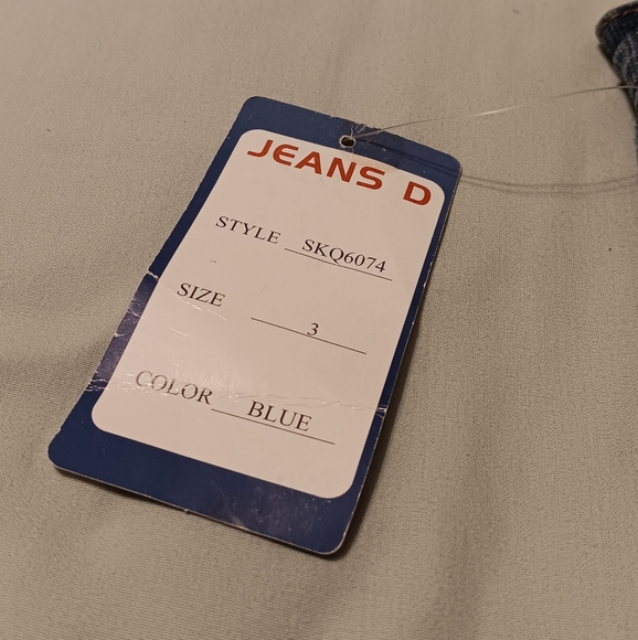 Custum Y2K Jeans D fur skirt - Picture 5 of 9